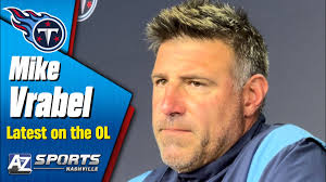 Mike Vrabel talks about the state of the Titans offensive line