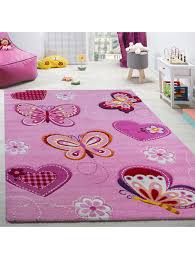 405 ergebnisse für teppich schmetterling. Paco Home Kinderzimmer Teppich Kinderteppich Schmetterling Motive Mit Konturenschnitt Pink Klingel
