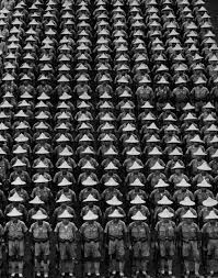 Howard Sochurek Nationalist Chinese Boy Battalion Soldiers En Masse In Neat Line Formation During Army Day Parade Taiwan July 7t Army Day Photo Taiwan