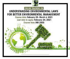 He said the government and authorities should beef up on environmental safety. Online Training On Understanding Environmental Laws For Better Environmental Management
