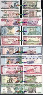 Cambodia Banknotes Cambodia Paper Money Catalog And Cambodian Currency History Bank Notes Money Worksheets Banknotes Money