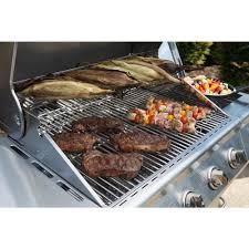 Nexgrill 10000666a0 gas grill main burner genuine original equipment manufacturer (oem) part. Nexgrill 4 Burner Propane Gas Grill In Stainless Steel With Side Burner 720 0830h The Home Depot Propane Gas Grill Gas Grill Stainless Steel Doors