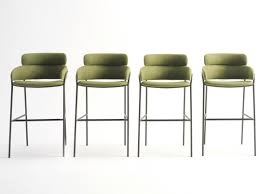 High Fabric Stool Strike Collection By Debi By Arrmet Design Debilab Upholstered Bar Stools Bar Furniture Bar Stools