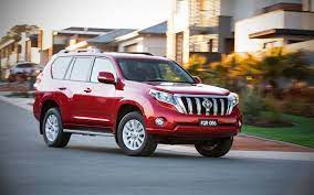 Download Wallpapers Toyota Land Cruiser Prado Street 2018 Cars Red Land Cruiser Prado Suvs Toyota Besthqwallpaperscom Toyota Land Cruiser Prado Land Cruiser Toyota Land Cruiser