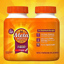 Metamucil Fiber Therapy For Regularity Fiber Supplement 340 Capsules