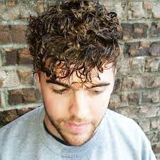 Men Can Get Perms Too Such Amazing Texture In An Hour Elementbeautybarnj Perm