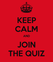 Probably, but all i have to do is keep calm and read on and hopefully this nightmare will end. Funny Quiz Questions Quiz