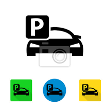 There are two levels of them for each: Vector Schwarz Parkplatz Symbol Auto Parken Icon Objekt Auto Fototapete Fototapeten Vorsicht Signalisieren Zone Myloview De