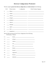 Neatly provide the best, complete, detailed, yet concise answers to the following questions or problems. 1 Electronconfigurationspacket Pt Ion Electron Configuration