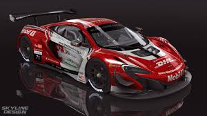 Mclaren 650s Gt3 Red Mobil