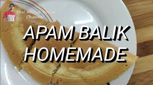 Masukkan soda, air, serbuk penaik dan pewarna kuning kemudian kisar hingga sebati. Cara Mudah Buat Apam Balik Youtube