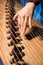 This was made in kingdom of gaya in korea's ancient times. Playing The Gayageum Musicals Musical Instruments Korean Instruments