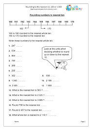 Drag ⇄ to scroll click to open example (hover to enlarge) description download 3nbt1rounding to tens & hundreds ★. Rounding To The Nearest 10 100 Or 1000 Number And Place Value By Urbrainy Com