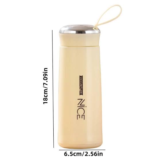 400ML Glass Water Bottle | Leakproof BPA-Free Glass Mug
