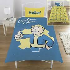 Set copripiumino e federa singoli con stampa grafica per bambini e bambine, ragazzi e ragazze. Ufficiale Fallout Vault Ragazzo Set Copripiumino Singolo Ragazzi Reversibile Eur 23 14 Picclick It