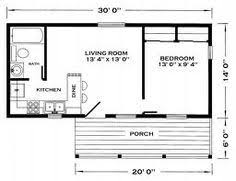 30 X14 Cabin House Plans Tiny House Floor Plans Cabin Floor Plans