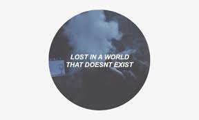 Sticker Tumblr Aesthetic Quote Quotes Blue Png Aesthetic Blue Aesthetic Quotes Transparent Png 419x419 Free Download On Nicepng