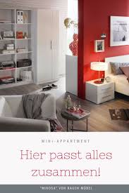 Extra Stauraum Hilft Dir In Deinen 4 Wanden Ordnung Zu Halten Mit Aufeinander Abgestimmten Mobeln Wirkt Selbst Rauch Mobel Kleine Raume Einrichten Haus Deko