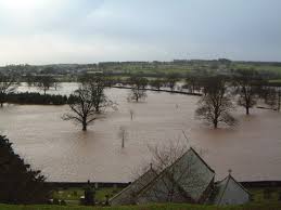 File:River Eden in flood, Jan05