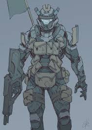 Widescreen, ultra wide & multi display desktops : Artstation Samurai Halo Cat Gilles Ketting Futuristic Samurai Armor Concept Concept Art Characters