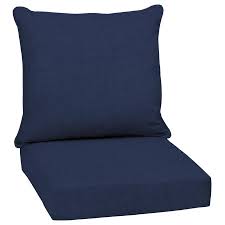 Whether it's a stack of barstools or a patio armchair, our covers are waterproof, weatherproof and uv resistant. Arden Selections 2 Piece Sapphire Leala Texture Deep Seat Patio Chair Cushion In The Patio Furniture Cushions Department At Lowes Com