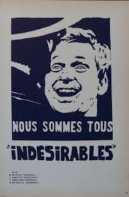Poster May 68 WE ARE ALL UNDESIRABLE