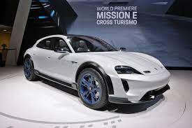 The concept version of the taycan, named the porsche mission e, debuted at the 2015 frankfurt motor show. Electric Porsche Taycan Cross Turismo Station Wagon Coming In 2020 Digital Trends