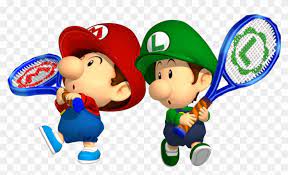 Baby Mario Bros Baby Mario And Baby Luigi Free Transparent Png Clipart Images Download