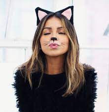 9 Different Cat Halloween Costumes That Go Beyond Basic Cat Halloween Makeup Cat Halloween Costume Halloween Costumes For Girls