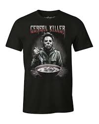 Cereal Killer Michael Myers Halloween T Shirt Horror Shop Com