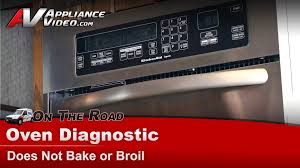The heat apparently shattered the glass. Kitchenaid Kebc247vss02 Oven Diagnostic Does Not Bake Or Broil Electronic Control Appliance Video
