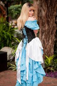 Black Alice In Wonderland Costume Light Blue Saloon Girl Skirt Steampunk Renaissance Alice In Etsy Steampunk Skirt Alice In Wonderland Dress Saloon Girls