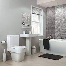 Bathroom Suites Complete Bathroom Suites Diy At B Q Bathroom Inspiration Modern Complete Bathrooms Bathroom Design