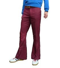 Pants gradually became straighter and wider at the ankle until the end of the '70s when they were back to narrow at the ankles once again. Mens Bell Bottoms Flares Flared Vtg 60s 70s Indie Trousers Pants Jeans Retro Mod 36 99 Picclick Uk