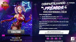 Esta velocidad se calcula en milisegundos, y debe ser menor de 100 para. Correr Diabinha Pack Gratis Para Todos En Free Fire Free Fire Mania