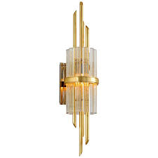 Gold leaf sconces for bedroom. Corbett Symphony 28 3 4 High Gold Leaf Wall Sconce 44r54 Lamps Plus
