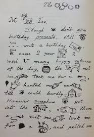 Birthday Letter To A Friend In English 10 October 1869 Lewis Carroll To Georgina Watson Lewis Carroll Birthday Letters Letter To Daughter