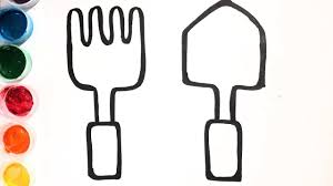 Download and print these kids gardening coloring pages for free. Learn How To Draw And Color Sprinkler And Garden Tools Coloring Pages For Kids And Toddlers Youtube
