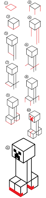 In this video learn how to draw a creeper from minecraft (skin). How To Draw A Creeper From Minecraft Art For Kids Hub