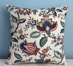 Download vine flower with floral background vector 02 in eps format. Spring Floral Throw Pillow Cover Jacobean French County Sofa Pillow Blue Pink Decorator Pillow Polished Cotton 18x18 Both Sides Floral Throw Pillow Covers Floral Pillows Floral Pillow Cover