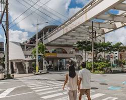 Monorail Station near Hotel JAL City Nahaの画像