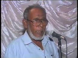 Janab Iqbal Ahmed Kaleem Tahiri Sahib at a Mushaira in Chennai
