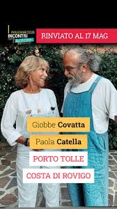 Polesine Incontri con lautore: GIOBBE COVATTA E PAOLA CATELLA
