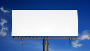 Blank Billboard Calender Design Billboard Mockup Idea Creativas