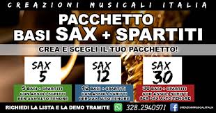 Una raccolta di basi musicali gratuite di genere elettronica che puoi scaricare gratis in mp3 ed usare come basi per i tuoi progetti multimediali. Pacchetto Basi Sax Con Spartiti E Creazioni Musicali Italia Basi E Spartiti Personalizzati Facebook