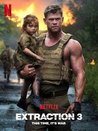Extraction 3 Netflix's highly anticipated action thriller Extraction 3  promises to take the franchise to new heights. Directed by Sam Hargrave and  written by Joe Russo, the third installment marks the return