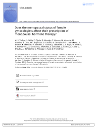 Let the balance board of mom and dad alone 😉. Pdf Does The Menopausal Status Of Female Gynecologists Affect Their Prescription Of Menopausal Hormone Therapy