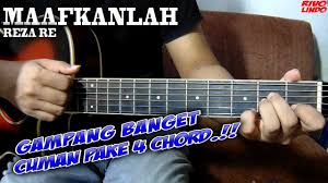 D a kamu di ciptakan bm f#m dari tulang rusukku g a d sebagai pelindung hatiku d a kamu tlah lengkapi bm f#m setiap kurangku g a d. Kunci Gitar Reza Re Maafkanlah By Gm Rudi Gawa