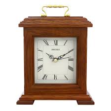 Seiko world time touch sensor clock bronze gold desk yj20 4000 vintage euc mint. Seiko Table Clock Qxg337zn Brown 20 3 Cmx17 7 Cmx Amazon In Home Kitchen