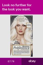 The top countries of suppliers are india, china, and. Loreal Platinum Preference Extreme Blonde Hair Dye Shine Fast Free Delivery New Platinum Hair Color Dyed Blonde Hair Platinum Blonde Hair
